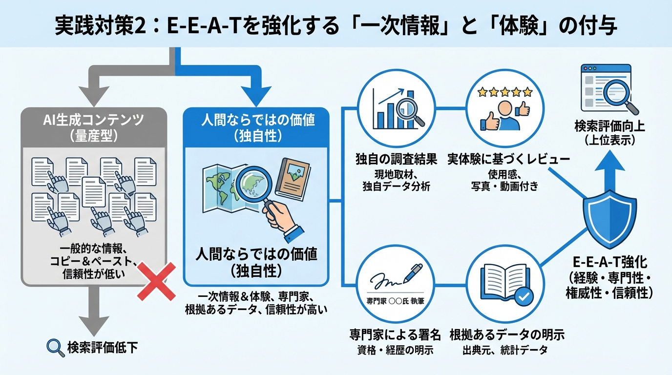 コアランキング要因の変化 — AIが「信頼できる情報源」を選ぶ基準