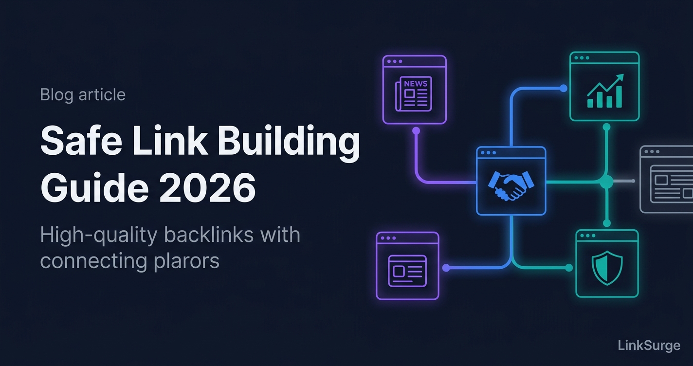Safe Link Building in 2026: 5 White-Hat Strategies to Earn Backlinks Without Penalties